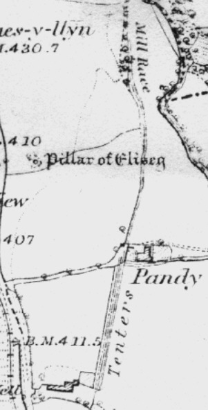 Map of Pandy
