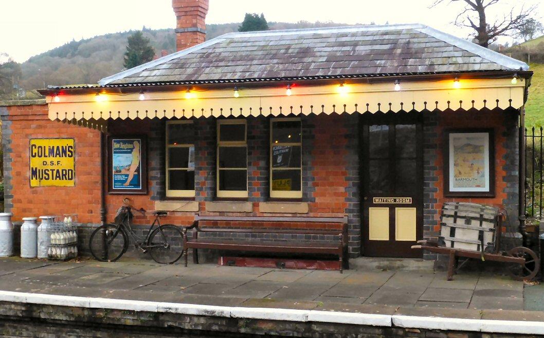 The Bicycle on Carrog Station