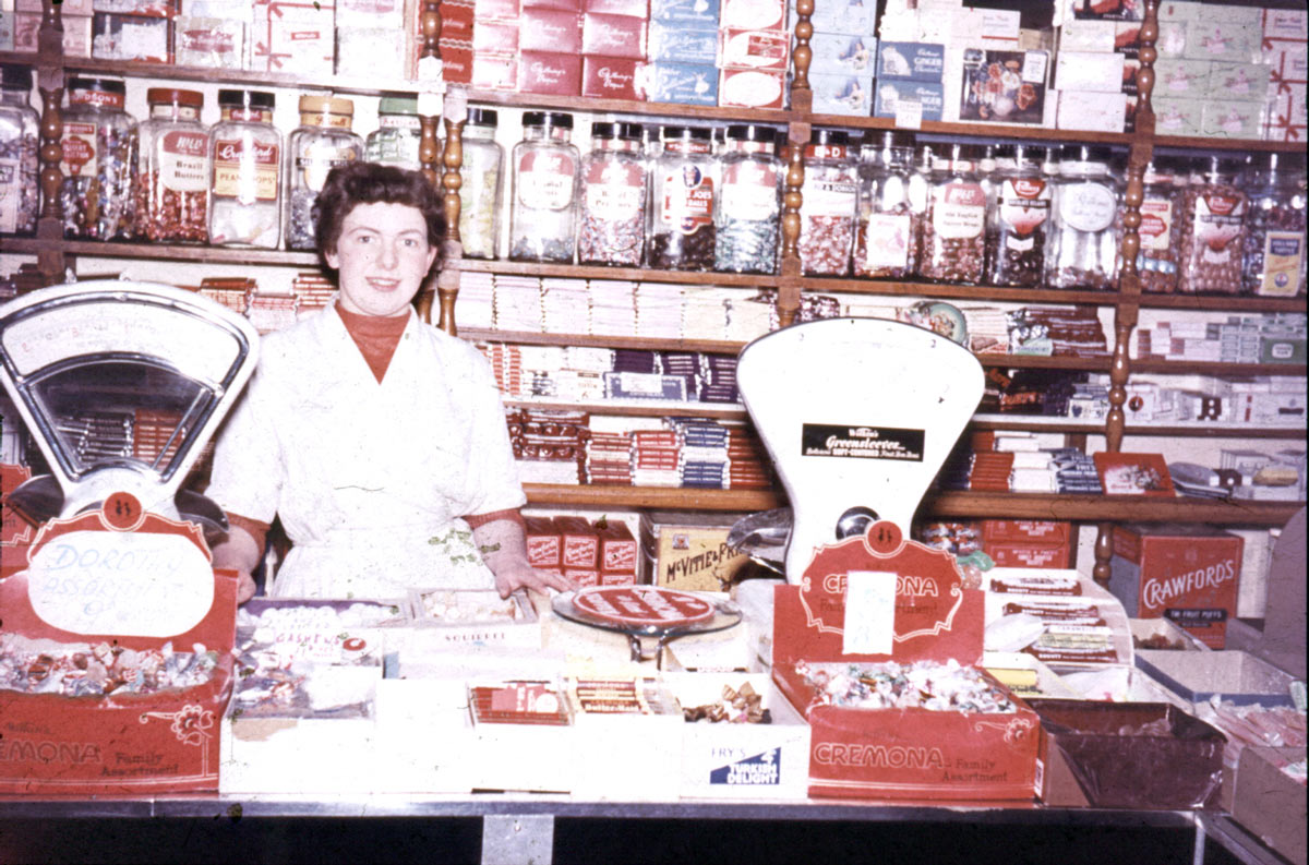 Inside the shop in the Dorothy Cafe