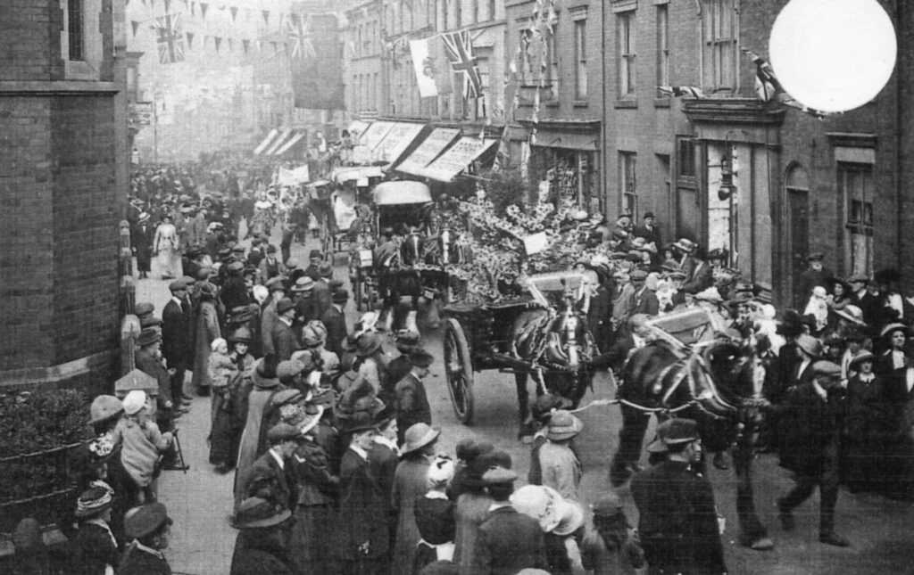 May Day parade - pre 1914