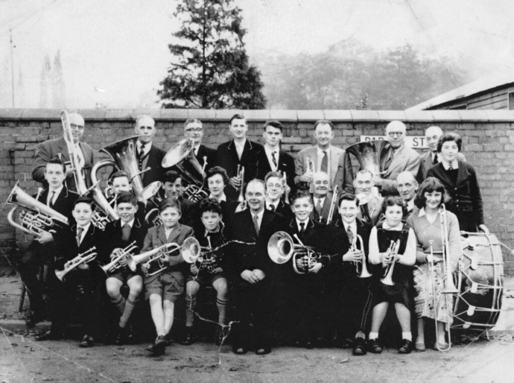 Llangollen Silver Band - 1958